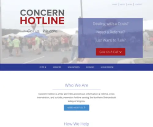 Concernhotline.org(Concern Hotline) Screenshot