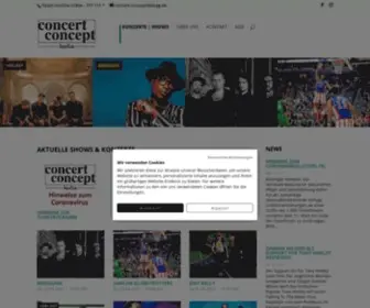 Concert-Concept.de(Konzerte) Screenshot