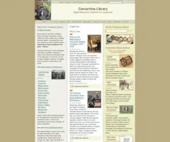 Concertina.com(Concertina Library) Screenshot