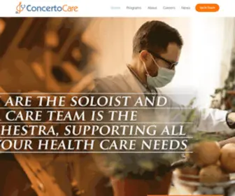 Concertocare.com(ConcertoCare) Screenshot