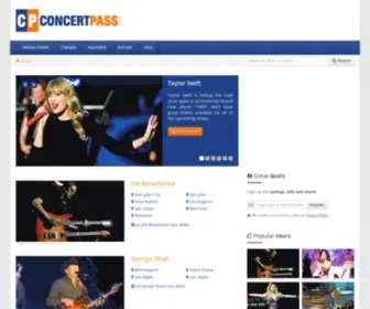 Concertpass.com(Concert Tickets) Screenshot