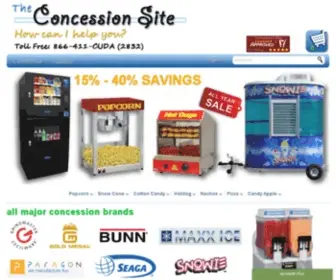 Concessionsite.com(Concession Site) Screenshot