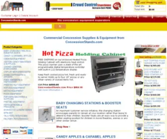 Concessionstands.com(Concession equipment) Screenshot