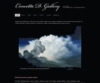Concettadgallery.com(Concetta D) Screenshot