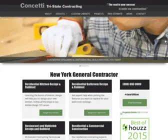 Concetticontracting.com(Concetti Contracting) Screenshot