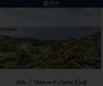 Conchalrealty.com(Conchal) Screenshot