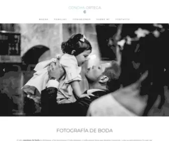 Conchaortegafotografia.com(Fotografías de bodas en Soria) Screenshot