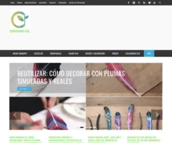 Concienciaeco.com(Revista digital sobre cultura ecologica) Screenshot
