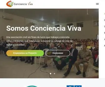 Concienciaviva.org(Conciencia Viva) Screenshot