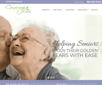 Conciergecarefl.com(Concierge Care) Screenshot