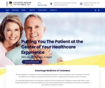 Conciergemdcolumbus.com(Concierge Medicine of Columbus) Screenshot