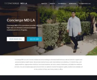 Conciergemdla.com(Dr. Abe Malkin) Screenshot