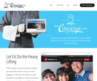 Conciergeweb.co(The Concierge Web Co) Screenshot