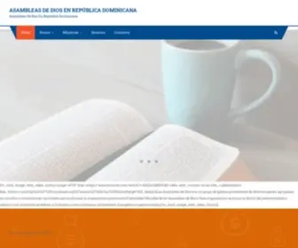 Concilioad.org(Asambleas De Dios En República Dominicana) Screenshot