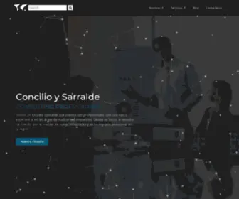 Concilioysarralde.com(Consulting Profesional) Screenshot