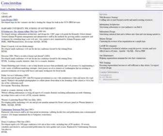 Concinnitas.com(Concinnitas LLC) Screenshot