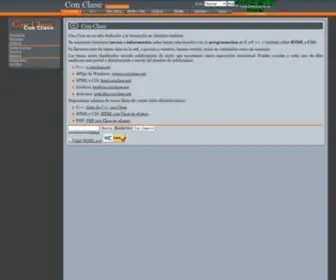 Conclase.net(Con Clase) Screenshot