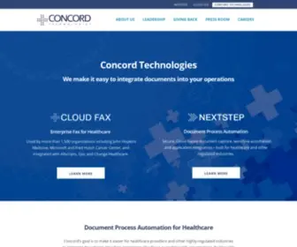 Concord.net(Concord Technologies) Screenshot