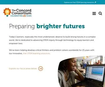 Concord.org(Revolutionary digital learning for science) Screenshot