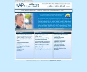 Concordallergyandasthma.com(Allergy Physicians) Screenshot