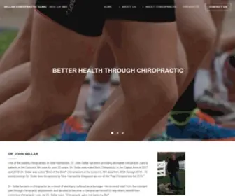 Concordchiropractornh.com(Sellar Chiropractic Clinic) Screenshot