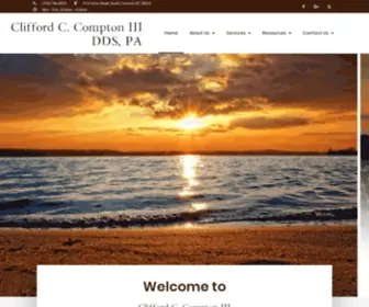 Concorddentist4U.com(Dr. Clifford Compton) Screenshot