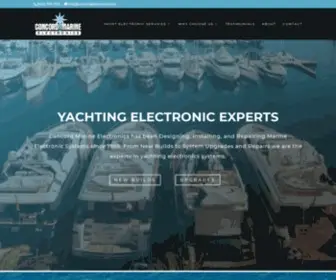 Concordelectronics.com(Yacht Experts) Screenshot