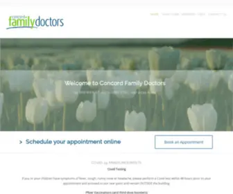 Concordfamilydoctors.com.au(Concord Family Doctors) Screenshot