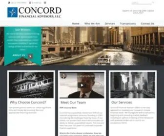 Concordfinancialadvisors.com(Concord Financial Advisors) Screenshot