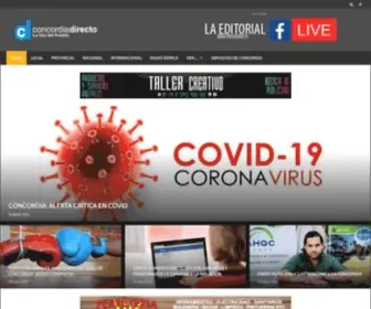 Concordiadirecto.com(Concordiadirecto) Screenshot