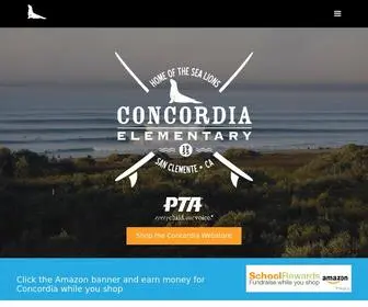 Concordiapta.org(Concordia PTA) Screenshot