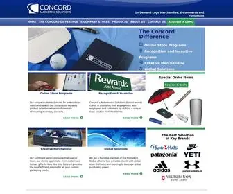 Concordms.com(Concord Marketing Solutions) Screenshot