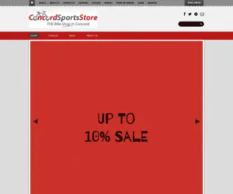 ConcordsportsStore.com(Concord Sports Store) Screenshot