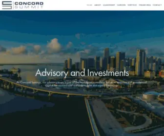 Concordsummit.com(Concord Summit) Screenshot