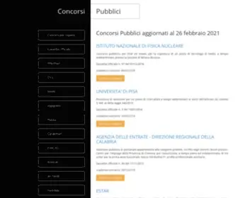 Concorso-Pubblico.com(Concorsi Pubblici direttamente dalla Gazzetta Ufficiale) Screenshot