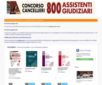 Concorsocancellieri.it(Concorsocancellieri) Screenshot