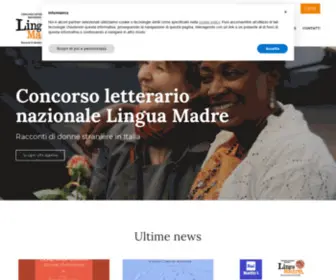 Concorsolinguamadre.it(Concorso letterario nazionale Lingua Madre) Screenshot