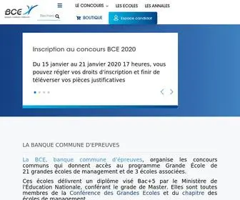 Concours-Bce.com(PAGE D'ACCUEIL) Screenshot