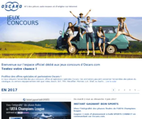 Concours-Oscaro.com(Concours Oscaro) Screenshot
