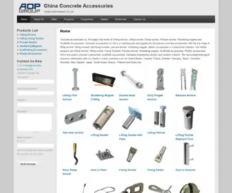 Concrete-Accessory.com(China Concrete Accessories) Screenshot