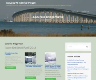 Concretebridgeviews.com(Concrete Bridge Views) Screenshot