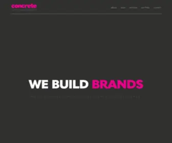 Concretecomm.com(Marketing Agency) Screenshot