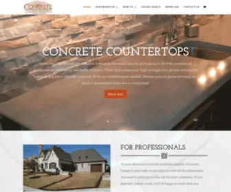 Concretedesigncenter.com(Concrete Design Center) Screenshot