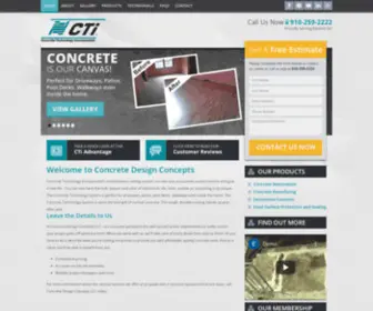 Concretedesignconceptsnc.com(Concrete Design Concepts LLC) Screenshot