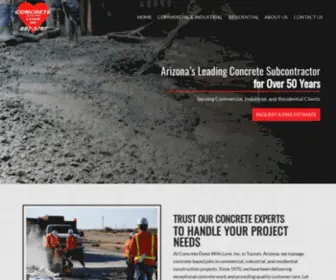 Concretedonewithlove.com(Concrete Done With Love) Screenshot