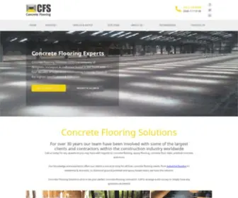 Concreteflooringsolutions.co.uk(Concrete Flooring Solutions) Screenshot