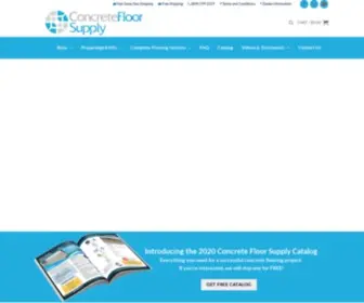 Concretefloorsupply.com(Concrete Floor Coatings) Screenshot