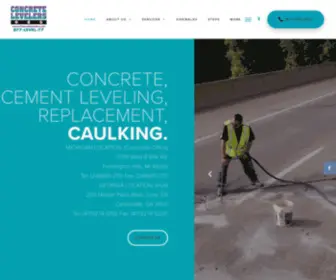 Concretelevelers.net(Concrete levelers) Screenshot