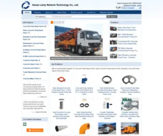 Concretepump-Spareparts.com(Quality Concrete Pump Spare Parts & Sany Concrete Pump Spare Parts Manufacturer) Screenshot