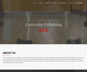 Concreterestorationinc.com(Concrete Restoration Inc) Screenshot